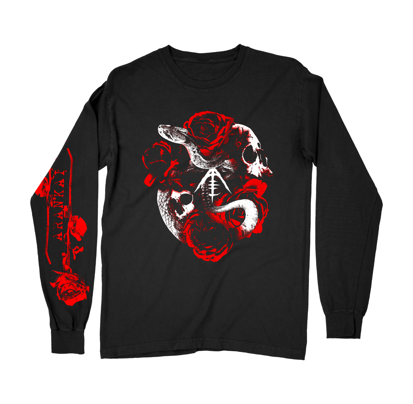 Skull & Roses Longsleeve